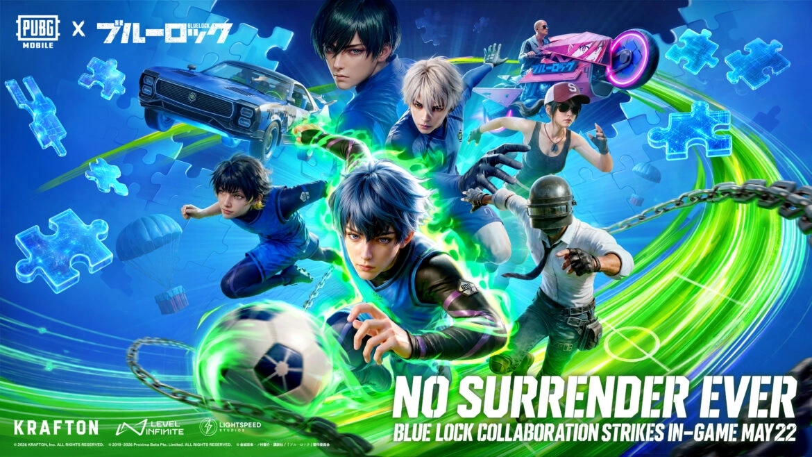 Kolaborasi Epik PUBG Mobile x Blue Lock Dari SHIROTOPUP: Dapatkan Skin Eksklusif Isagi Yoichi dan Itoshi Rin!