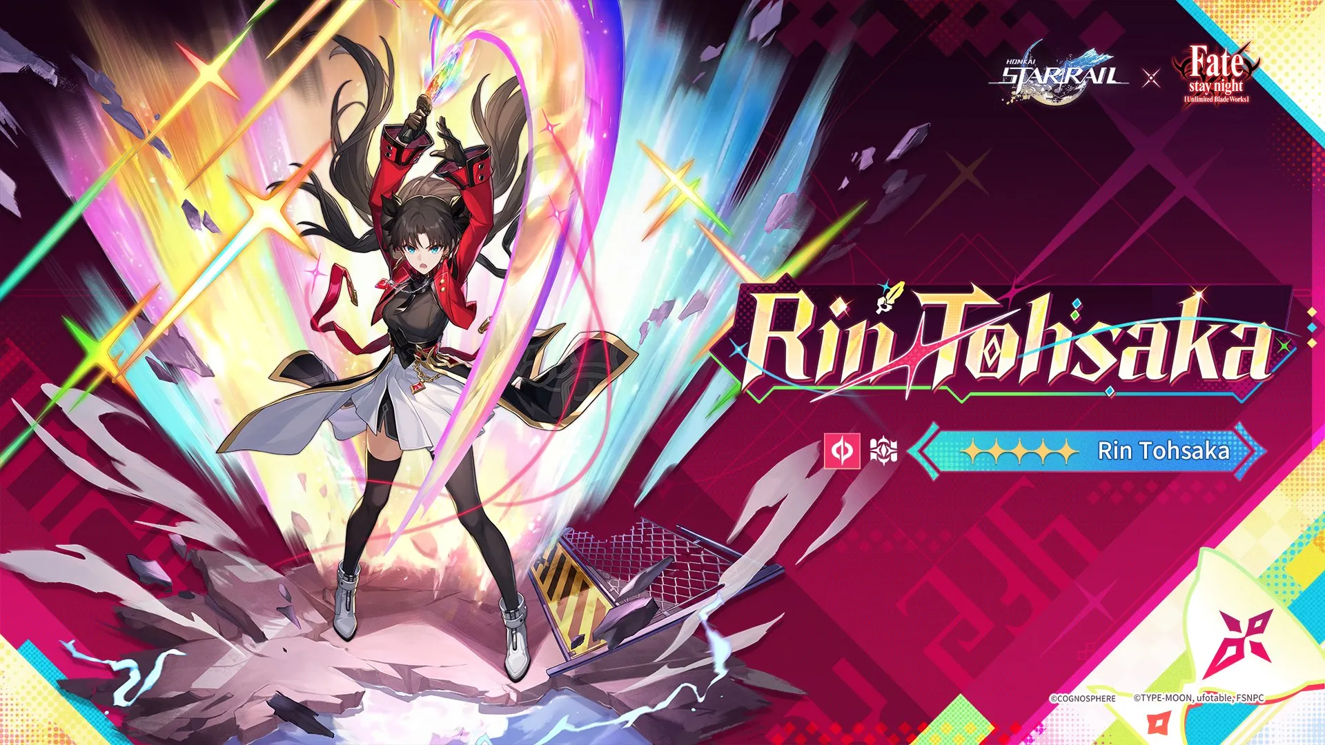 HSR Rin Tohsaka Build: Kit, Materials, Light Cone, Relics, dan Cara Build Terbaik