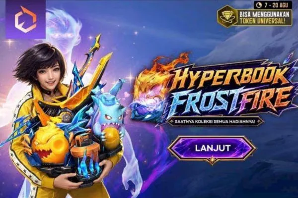 Frostfire Hyperbook Free Fire 2026: Daftar Hadiah, Cara Mendapatkan Token, dan Tips Hemat Diamond